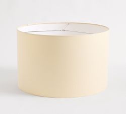 Gallery Linen Straight-Sided Drum Lamp Shade (13"-19'')
