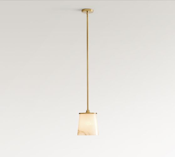 Hayes Alabaster Round Pendant (8") by Pottery Barn