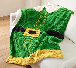 Open Box: Elf™ Sherpa Back Throw (50" x 60") - Green Multi