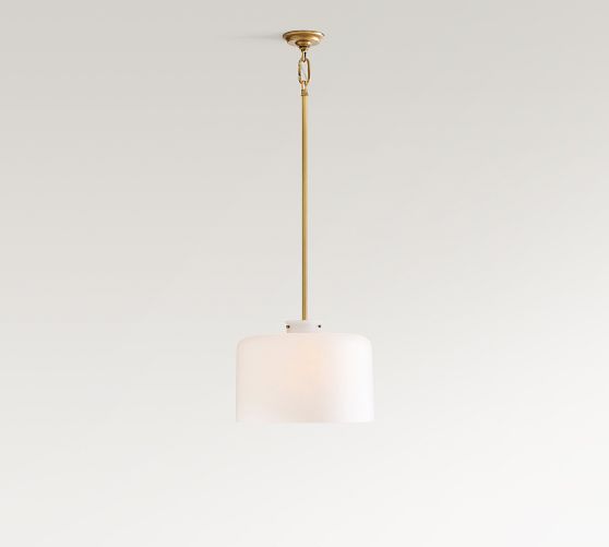 Anderson Opaline Dome Pendant (12"-15") by Pottery Barn