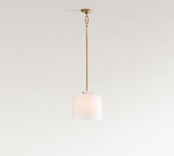 Anderson Opaline Dome Pendant (12"-15")
