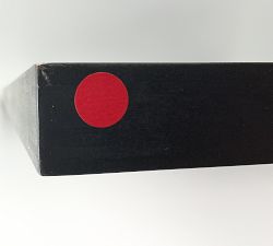 Open Box: American Wild Horses by Jennifer Meyers with Mat (42" x 28") - Black