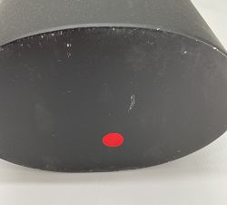 Open Box: Tava Handwoven Rattan Oval Wastebasket with Metal Liner - Natural