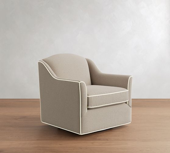 Belen Swivel Chair by Pottery Barn