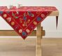 Mazie Embroidered Suzani Cotton Table Throw