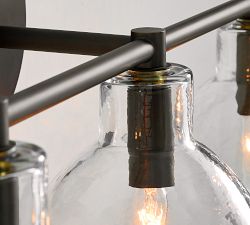 Bridget Recycled Glass Triple Sconce (20")