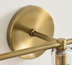 Bridget Recycled Glass Triple Sconce (20")