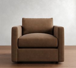 Carmel Slim Arm Leather Chair