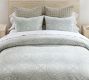 Dot Medallion Reversible Duvet Shams