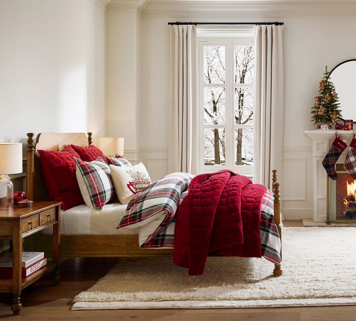 Stewart Plaid Sham - Cozy & Elegant Bedding | Pottery Barn