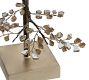 Handcrafted Faceted Mirror Tree Decorative Object