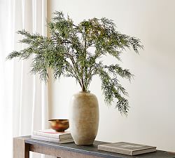 Lit Faux Juniper Branch