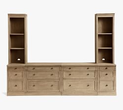 Livingston 6-Piece Bookcase Suite (105")