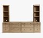 Livingston 6-Piece Bookcase Suite (105")