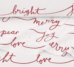 Sentiment Percale Sheet Set