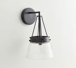 Caldwell Recycled Flared Glass Sconce (15'')