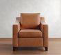Cameron Slope Arm Leather Chair