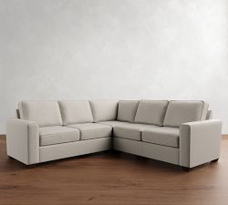 Fremont Square Arm 3-Piece L-Shaped Sectional (93")