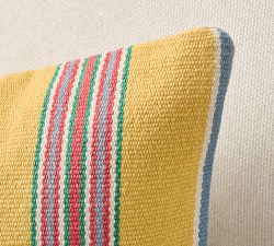 Rockport Striped Woven Lumbar Pillow