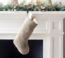 Shearling Faux Fur Stockings