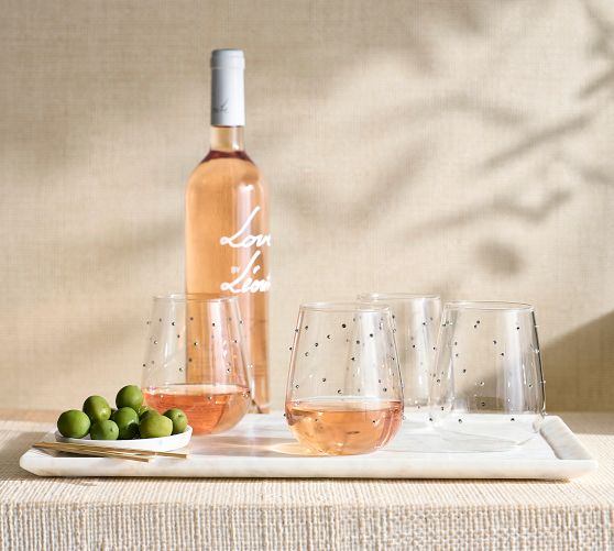 Dishwasher Safe - Wine &amp; Champagne Glasses | Pottery Barn
