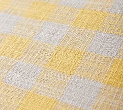 Dalton Check Linen Cotton Duvet Cover