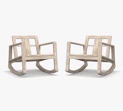 Indio Eucalyptus Rocking Outdoor Lounge Chair