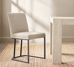Jake Upholstered Metal Dining Chair