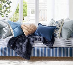 Paper Hand-Crochet Lumbar Pillow