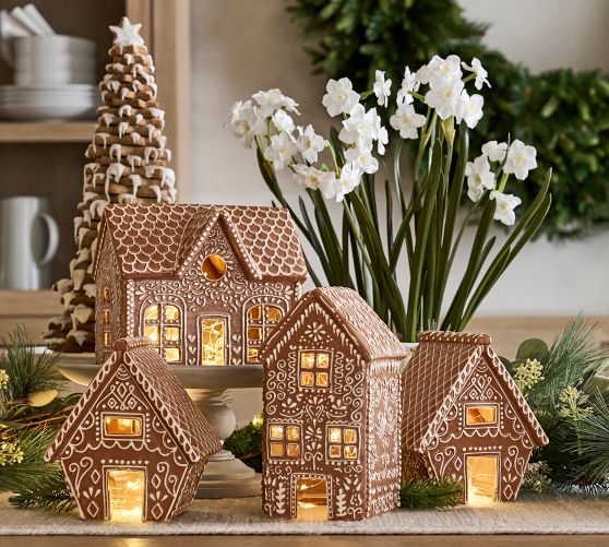 Gingerbread Christmas Decor | Pottery Barn