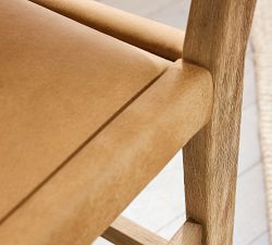 Tatum Leather Stool