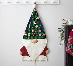 Wool Gnome Hanging Advent Calendar