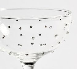 Confetti Celebration Coupes Glasses