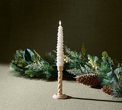 Flameless Tree Taper Candle