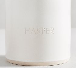 Mason Ceramic Scented Candle - White Spruce