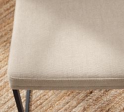 Jake Upholstered Metal Dining Chair