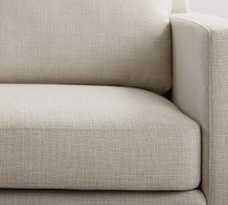 Sanford Square Arm Sofa (62"&ndash;87")