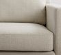 Sanford Square Arm Sofa (62"&ndash;87")
