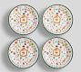 Elf Stoneware Appetizer Plates - Set of 4