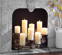 Fireplace Candle Holder