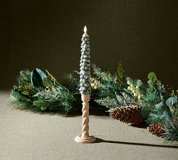 Flameless Tree Taper Candle