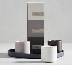Mason Ceramic Scented Candle Gift Set