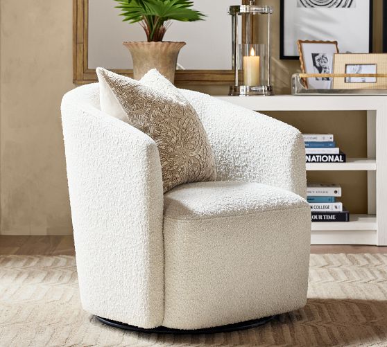 Preston Swivel Chair by Pottery Barn