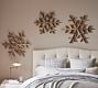 Driftwood Snowflake Wall Art - Set of 3