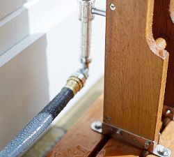 Eucalyptus Wood Outdoor Shower