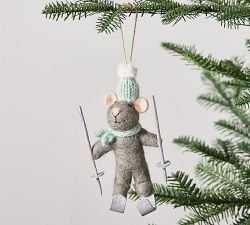 Felt Mice Ornaments