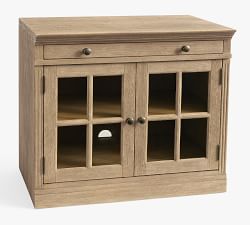 Livingston Double Glass Door Cabinet (35")