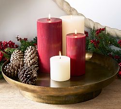 Fluted Pillar Candle