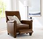 Irving Roll Arm Leather Recliner