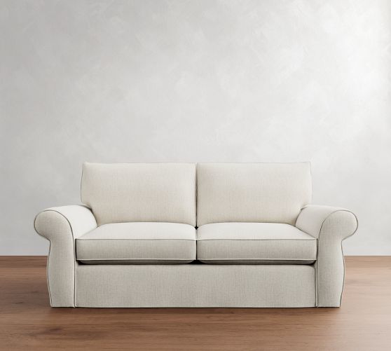 Pearce Roll Arm Slipcovered Sofa (72"-118") by Pottery Barn